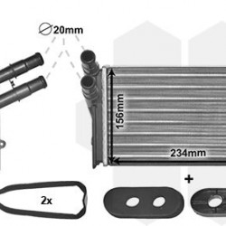 Ψυγείο Καλοριφέρ VW Golf III
