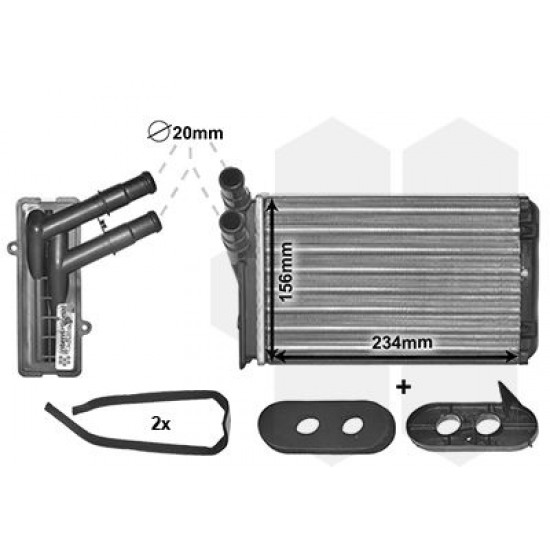 Ψυγείο Καλοριφέρ VW Golf III