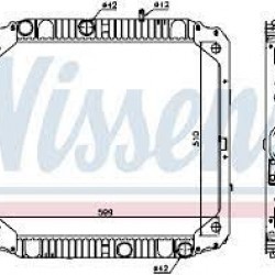 Ψυγείο Νερού Κινητήρα 814 674/675/678 LK Mercedes Benz
