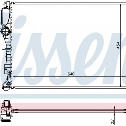 Ψυγείο Νερού Κινητήρα E-Class W211 Mercedes Benz
