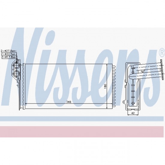 Ψυγείο Καλοριφέρ Sprinter Mercedes Benz