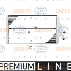 Ψυγείο Καλοριφέρ NG 1414/1619 Mercedes Benz