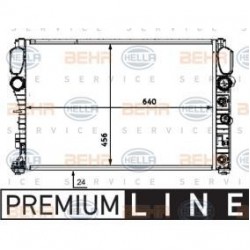 Ψυγείο Νερού Κινητήρα E-Class W211 Mercedes Benz