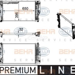 Ψυγείο Νερού Κινητήρα Vito W639 Mercedes Benz