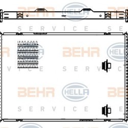 Ψυγείο Νερού Κινητήρα W204 CDI Mercedes Benz