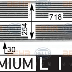 Ψυγείο Intercooler Sprinter 2T/3T/4T Mercedes Benz