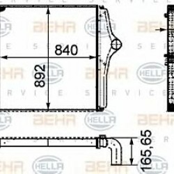 Ψυγείο Intercooler MAN