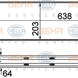 Ψυγείο Intercooler Sprinter Mercedes Benz