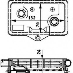 Ψυγείο Λαδιού Κινητήρα Vito W639 97-03 Mercedes Benz