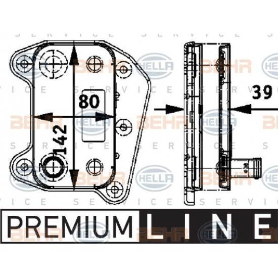 Ψυγείο Λαδιού Κινητήρα Sprinter CDI Mercedes Benz