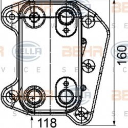 Ψυγείο Λαδιού Αυτόματου Κιβωτίου Ταχυτήτων Mercedes Benz 