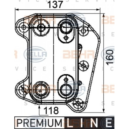 Ψυγείο Λαδιού Αυτόματου Κιβωτίου Ταχυτήτων Mercedes Benz 