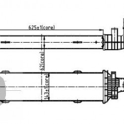 Ψυγείο Intercooler C-Class W204 Mercedes Benz