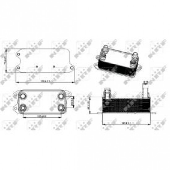 Ψυγείο Λαδιού Κινητήρα Mercedes Benz